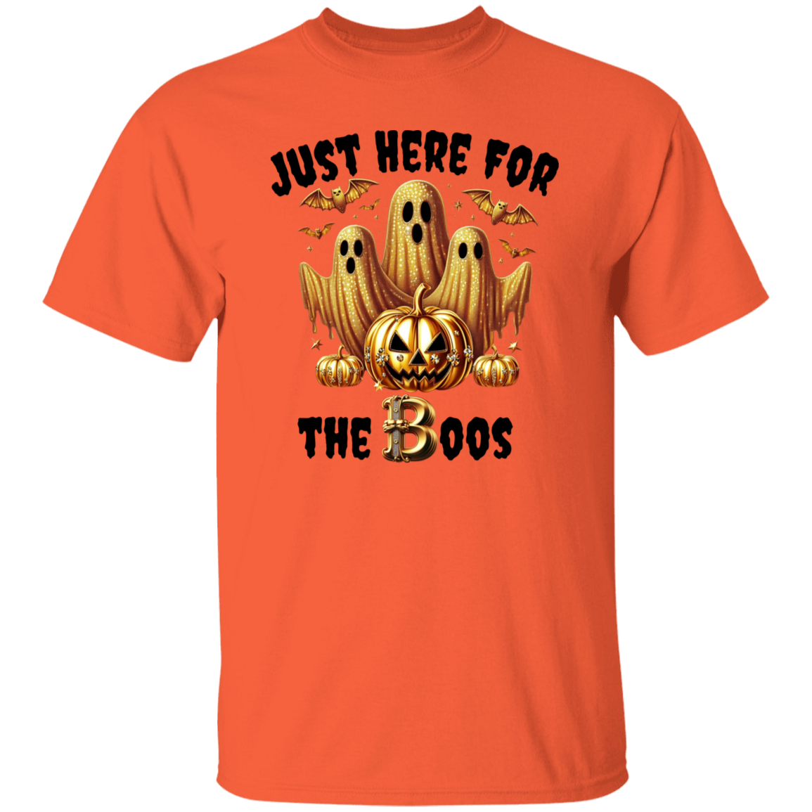 Just Here For The Boos Halloween T-Shirt