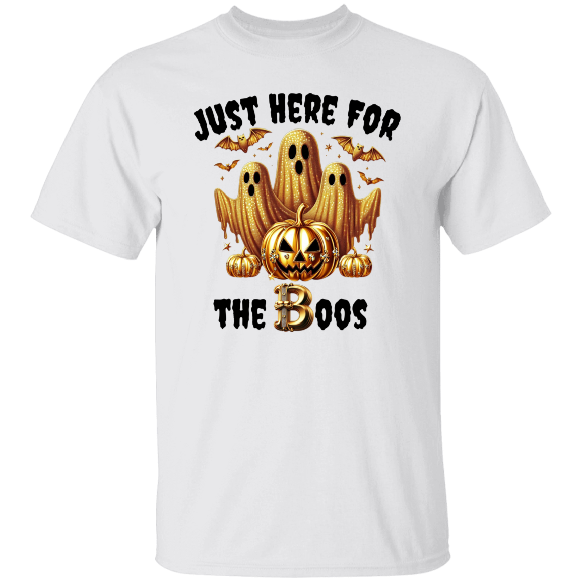 Just Here For The Boos Halloween T-Shirt