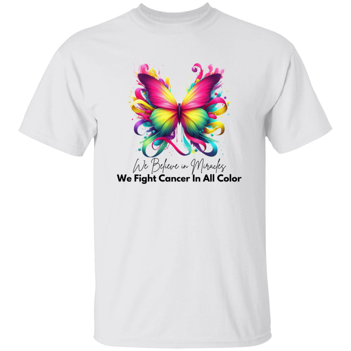 Beautiful Butterfly Fight Cancer T-Shirt